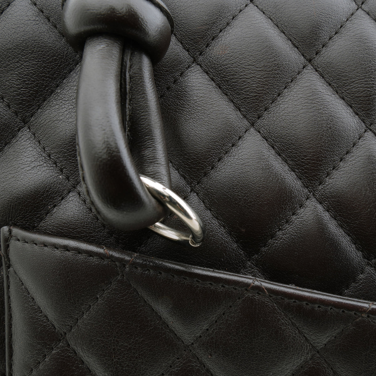 Chanel Cambon Ligne Large Flap Bag Brown