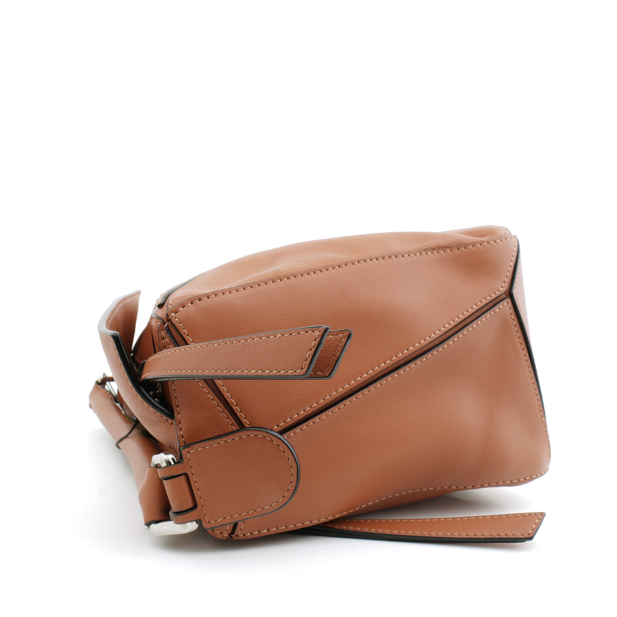Loewe Puzzle Medium Tan Classic Calfskin