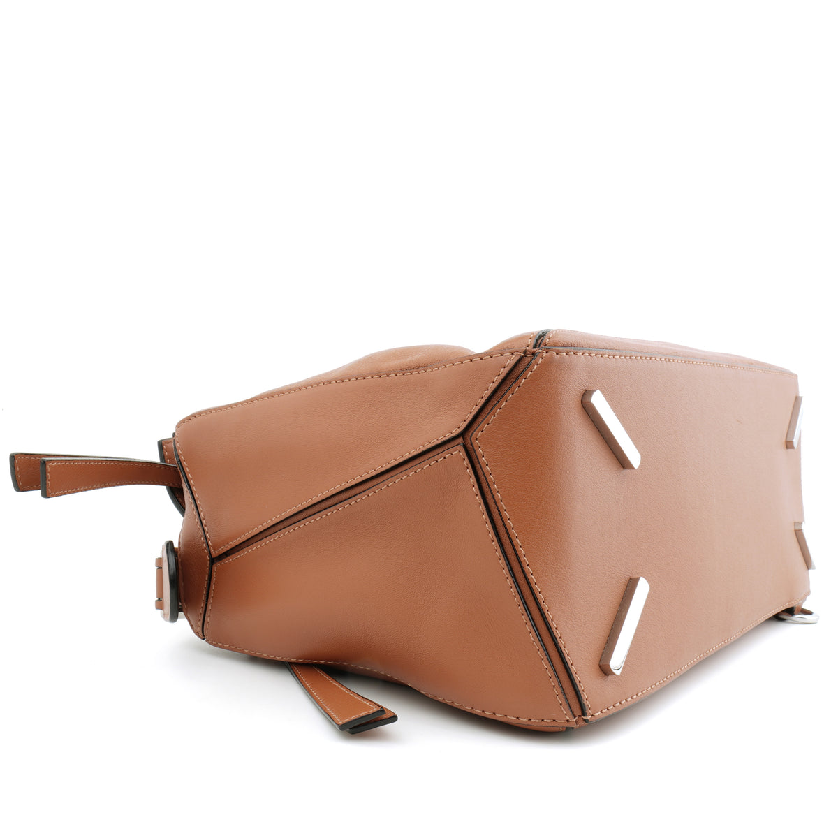 Loewe Puzzle Medium Tan Classic Calfskin