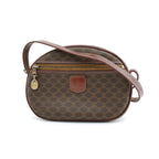 Celine Macadam Crossbody Coated Canvas