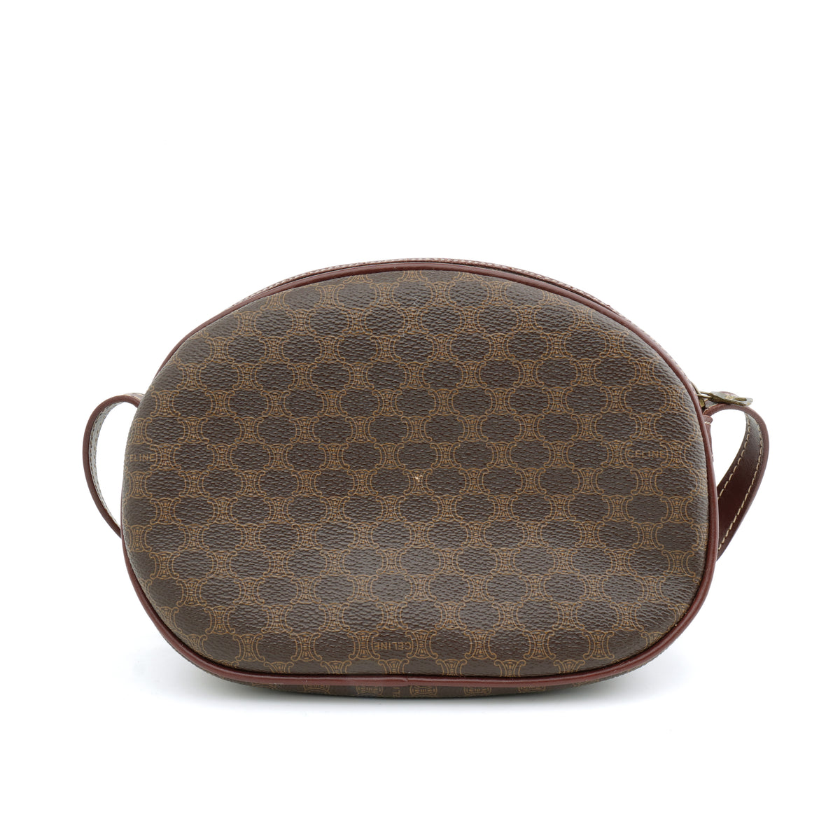 Celine Macadam Crossbody Coated Canvas
