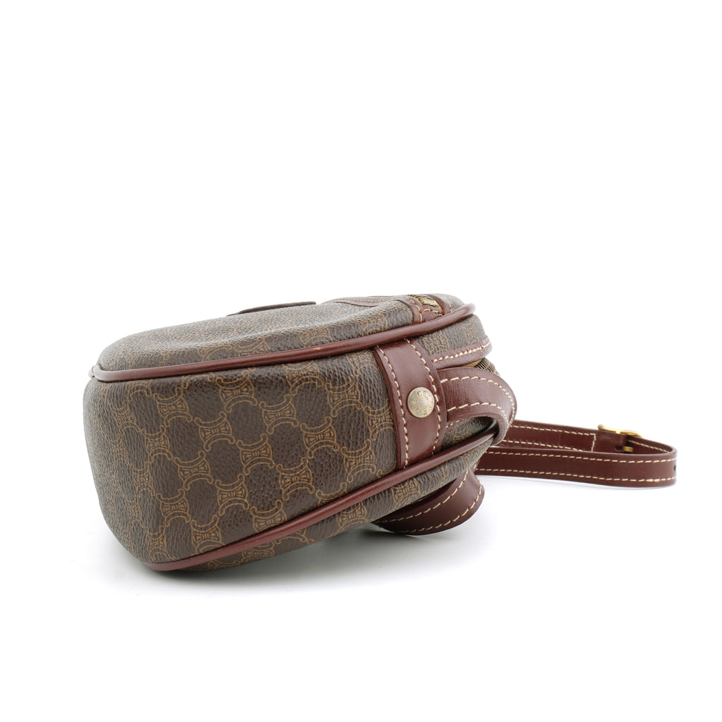 Celine Macadam Crossbody Coated Canvas