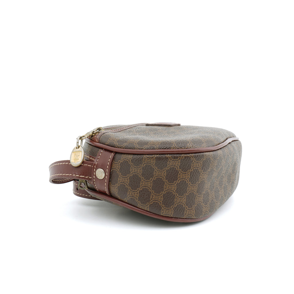 Celine Macadam Crossbody Coated Canvas