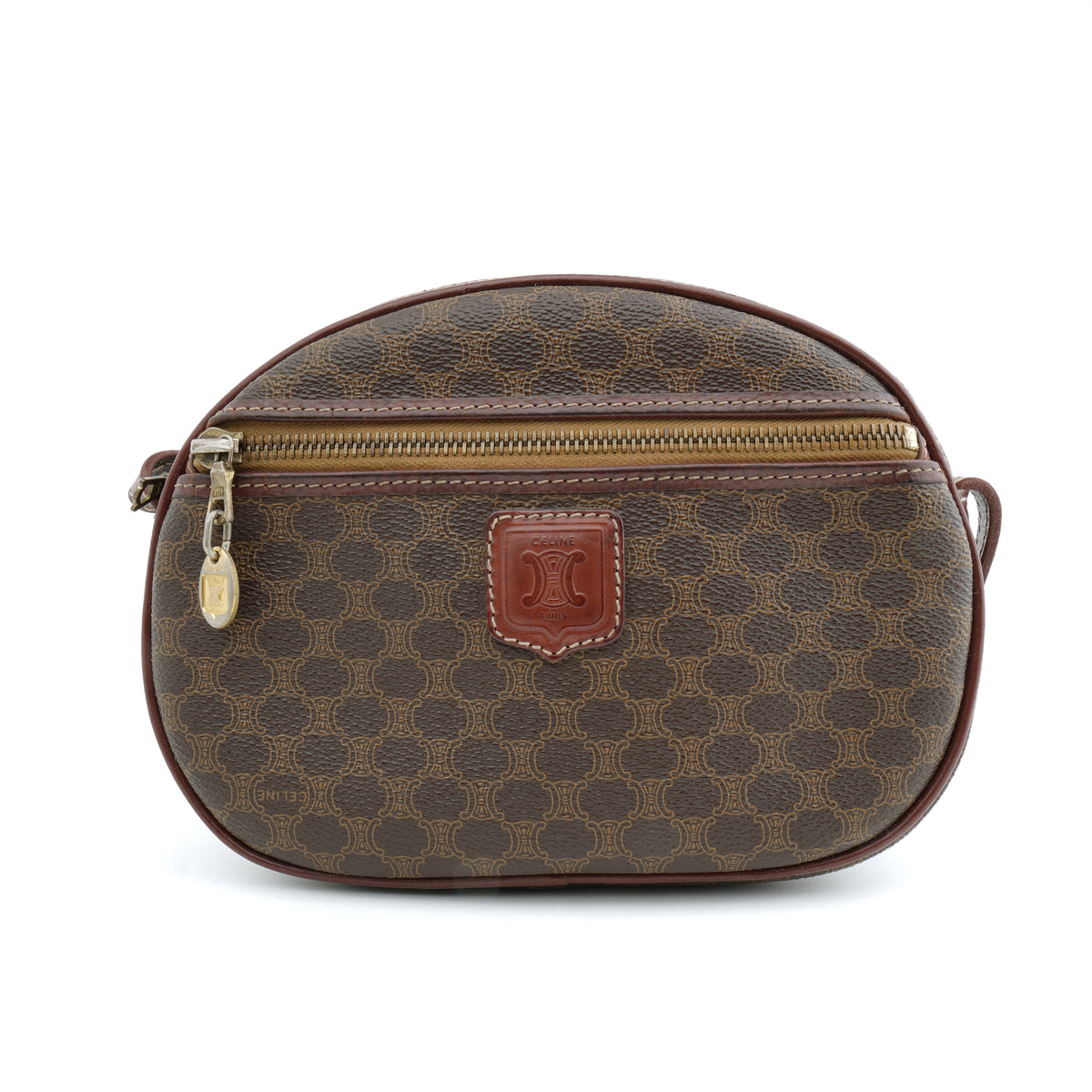 Celine Macadam Crossbody Coated Canvas