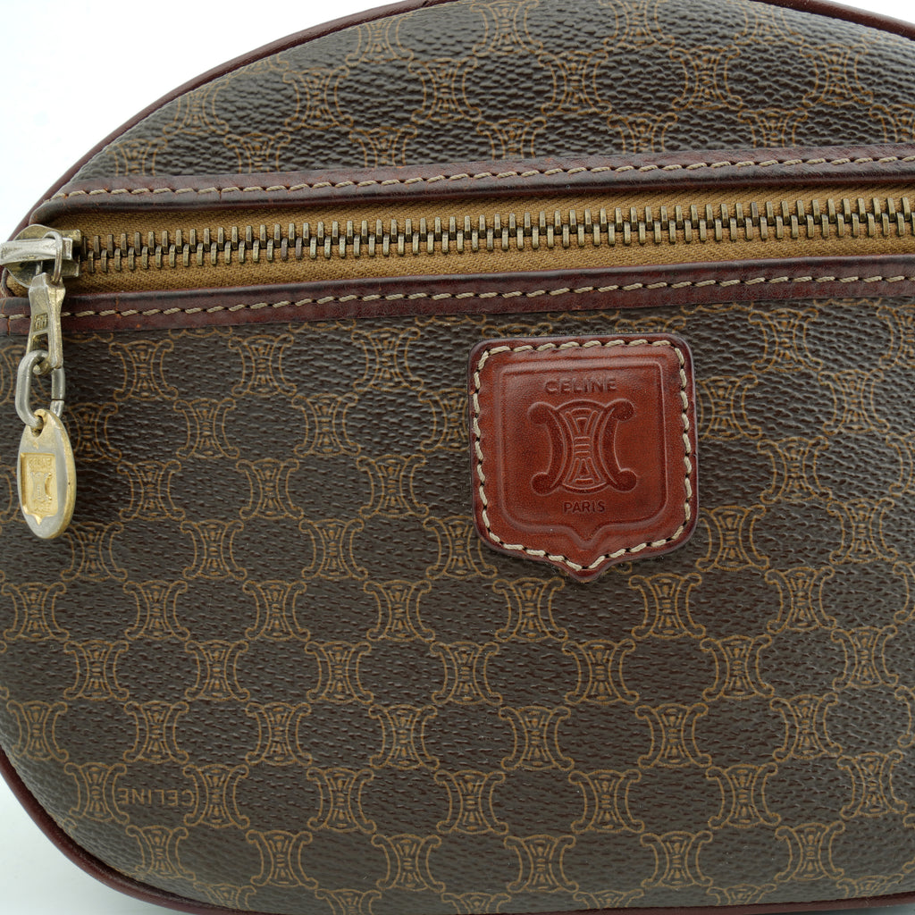 Celine Macadam Crossbody Coated Canvas