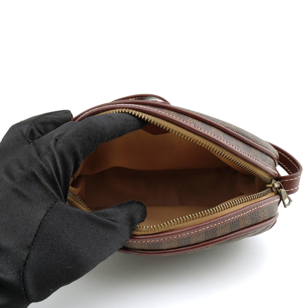 Celine Macadam Crossbody Coated Canvas