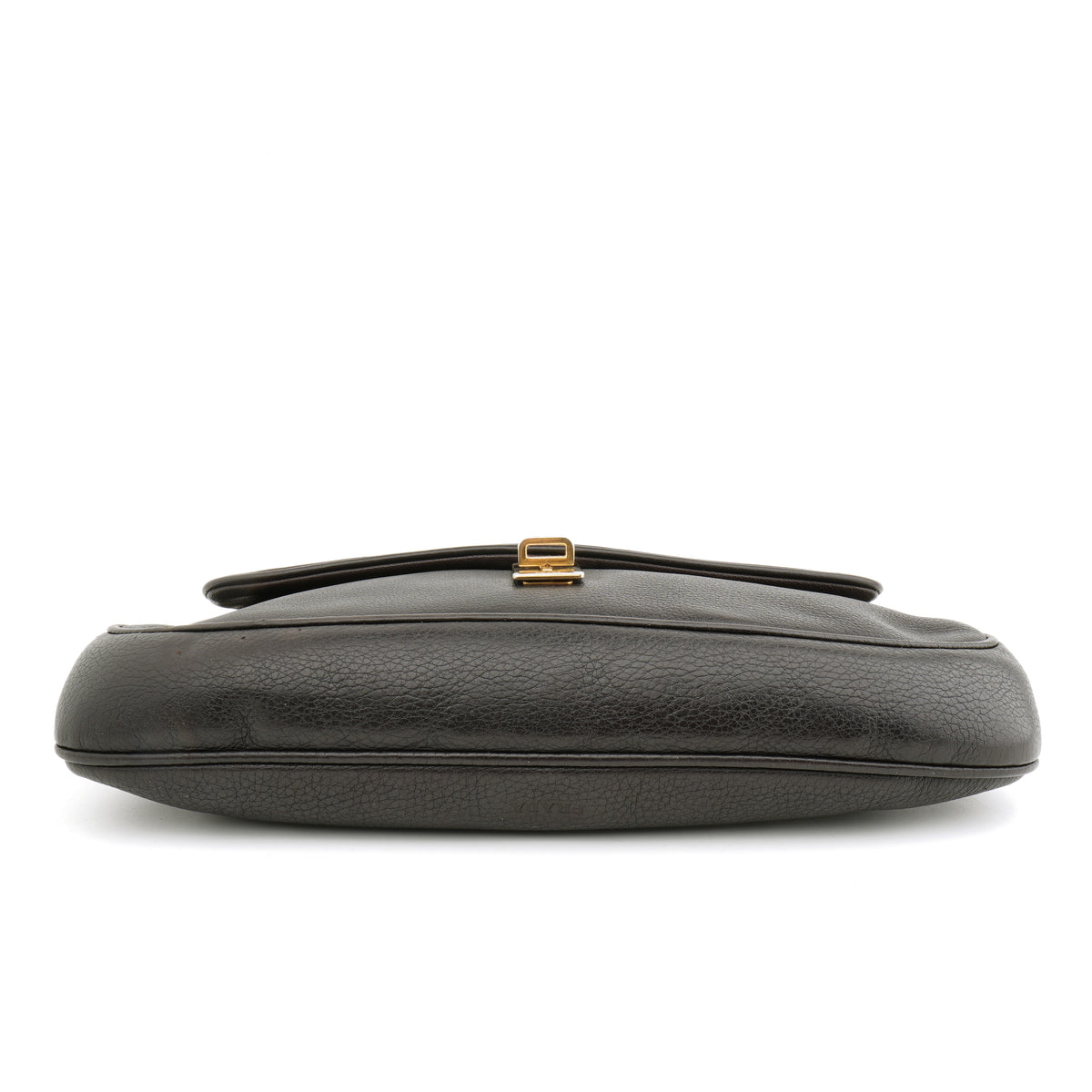 Prada Chainmail Flap Bag Dark Brown