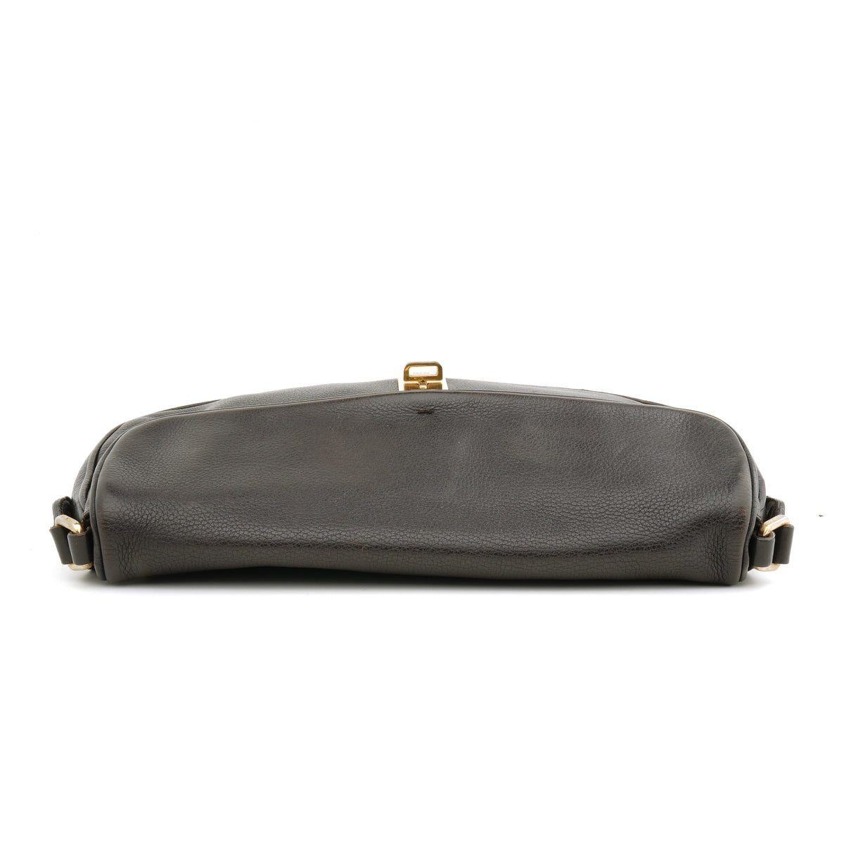 Prada Chainmail Flap Bag Dark Brown
