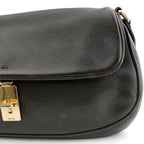 Prada Chainmail Flap Bag Dark Brown