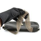 Prada Chainmail Flap Bag Dark Brown