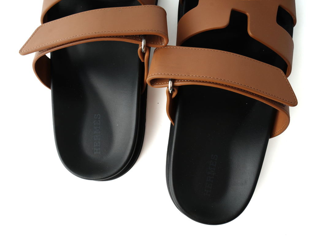 Hermès Chypre Sandals 38