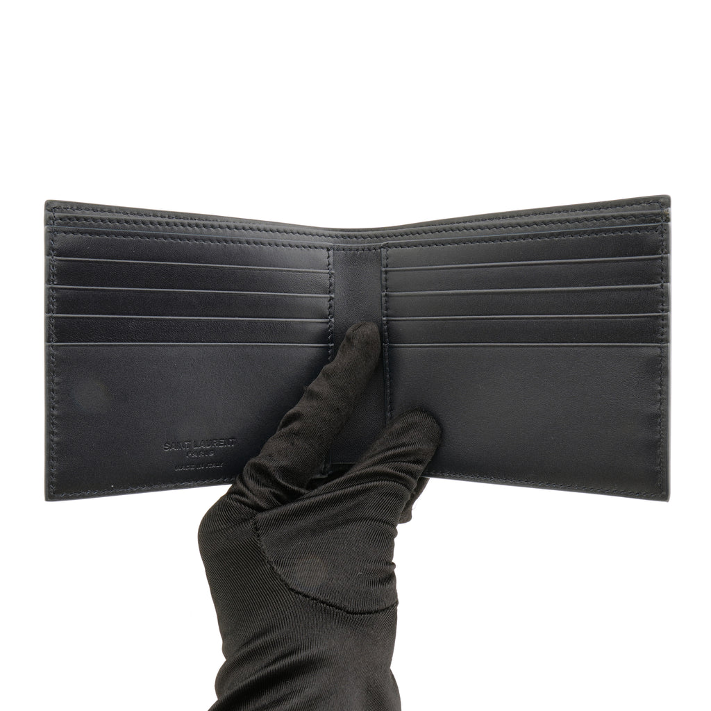 Saint Laurent Bifold Wallet Dark Blue