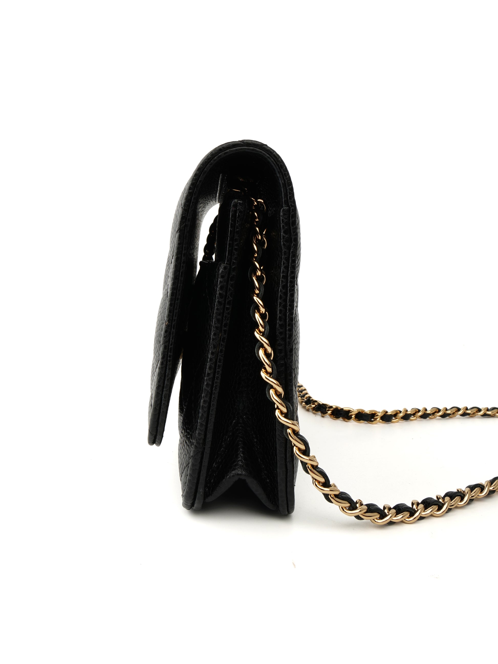 Chanel Wallet on Chain Caviar