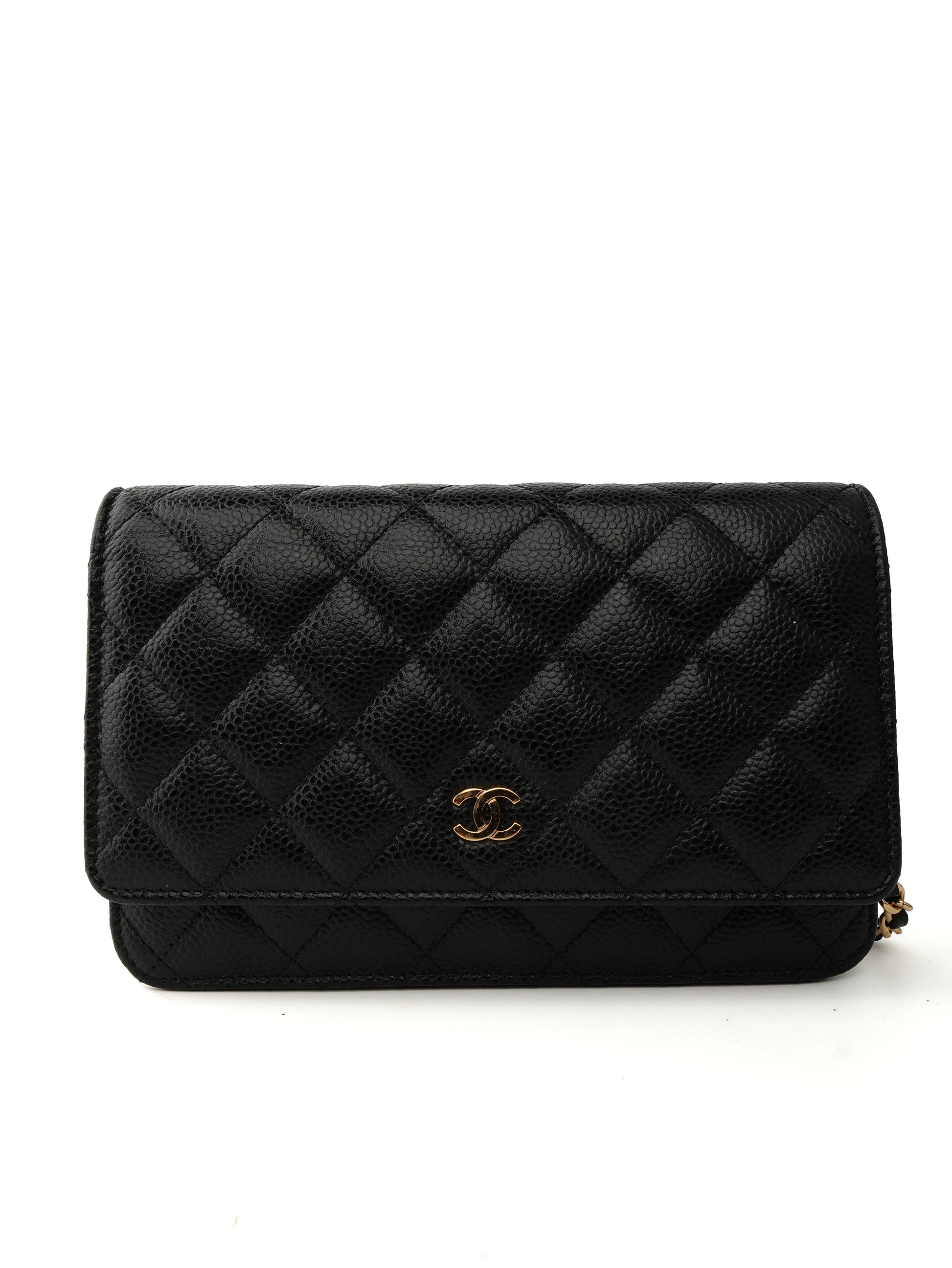 Chanel Wallet on Chain Caviar