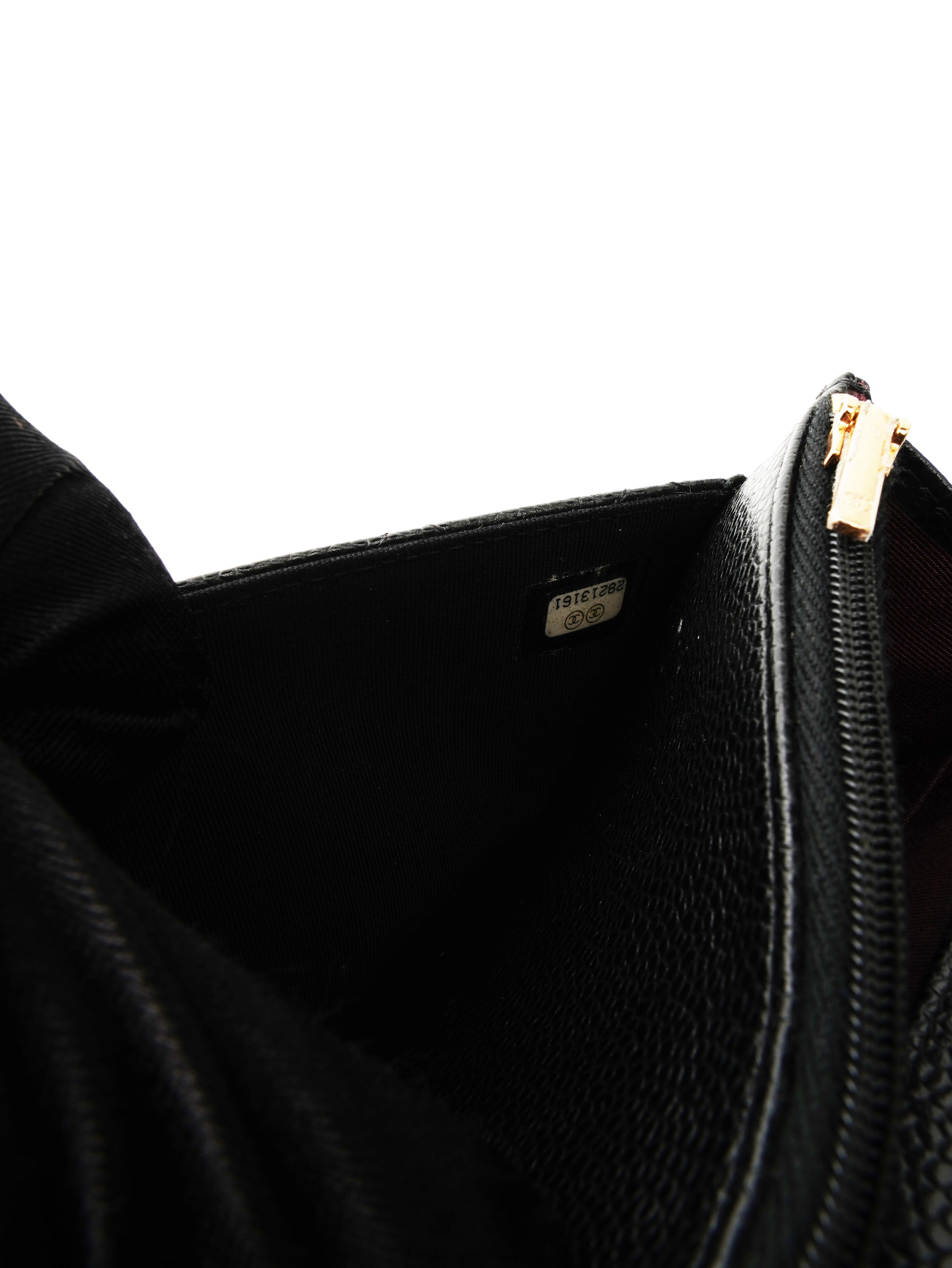 Chanel Wallet on Chain Caviar