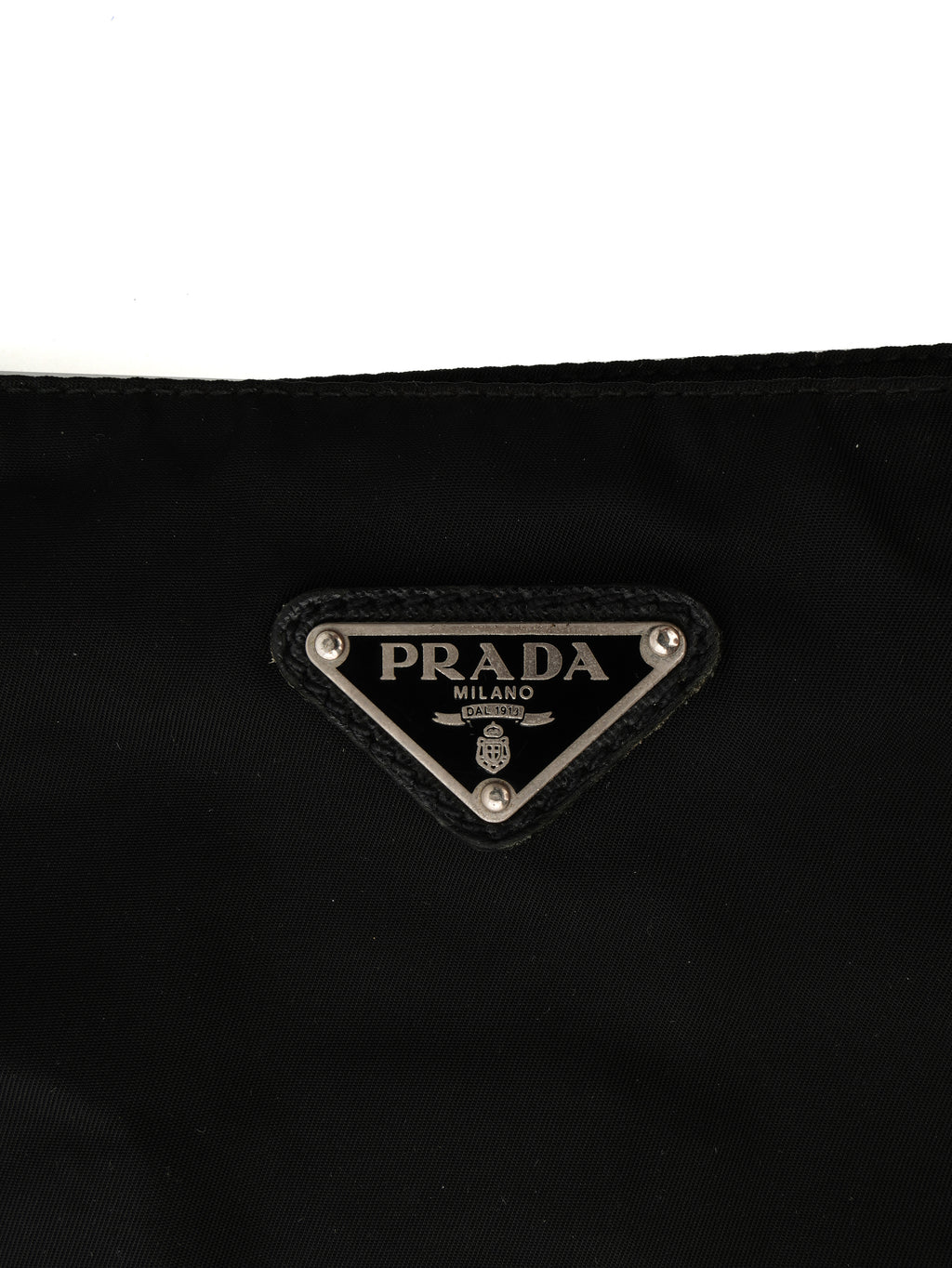 Prada Vela Nylon Flat Messenger