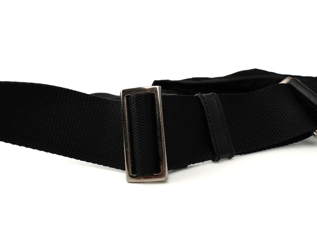 Prada Vela Nylon Flat Messenger