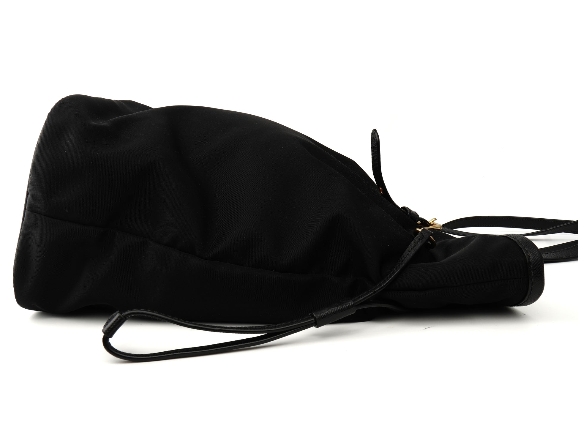 Prada Nylon and Saffiano Trim Tote