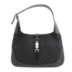 Gucci Jackie Hobo Canvas Black