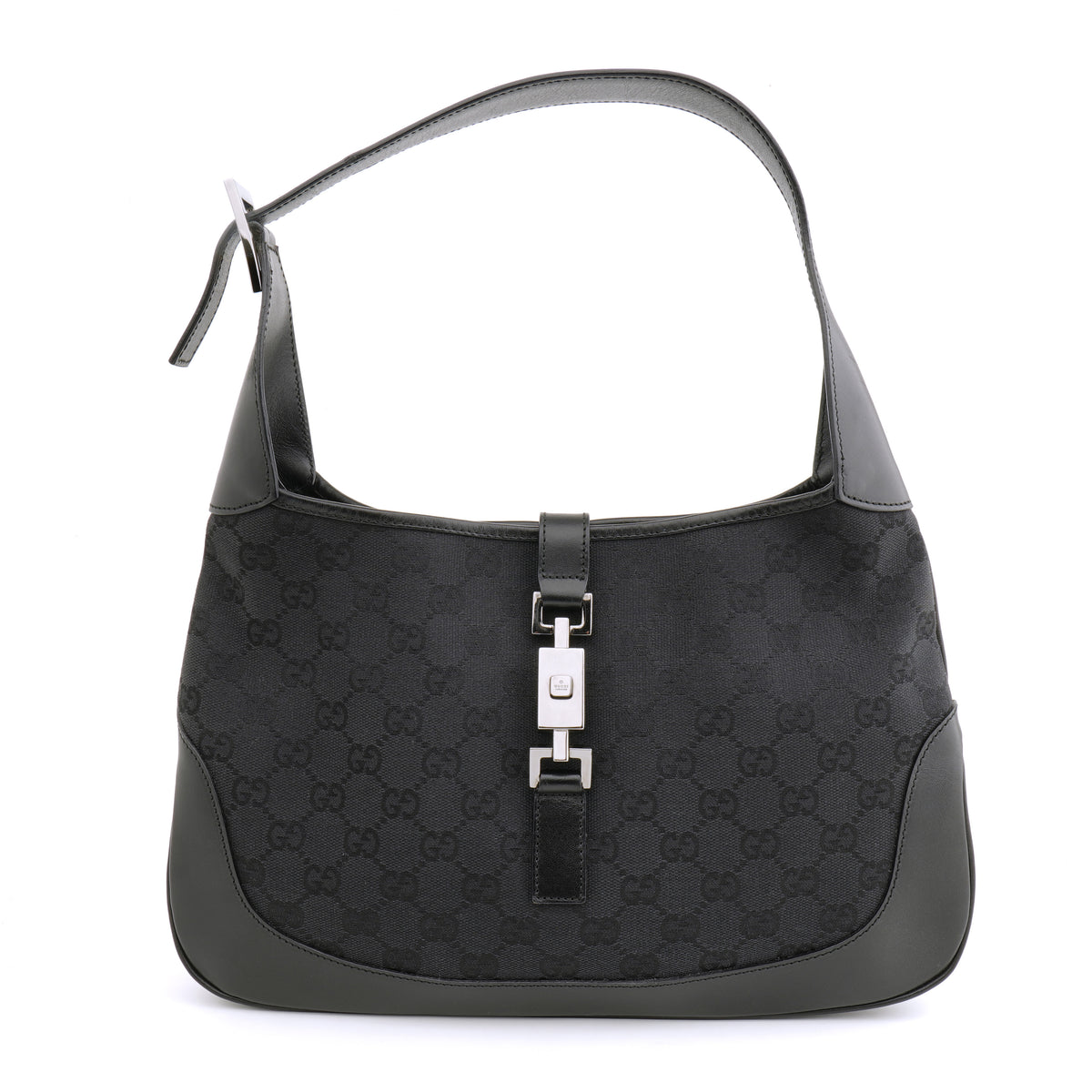 Gucci Jackie Hobo Canvas Black
