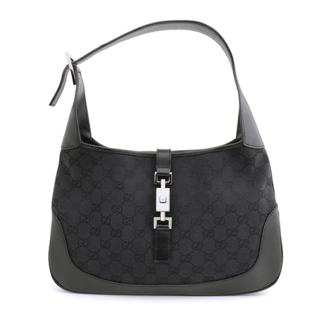 Gucci Jackie Hobo Canvas Black