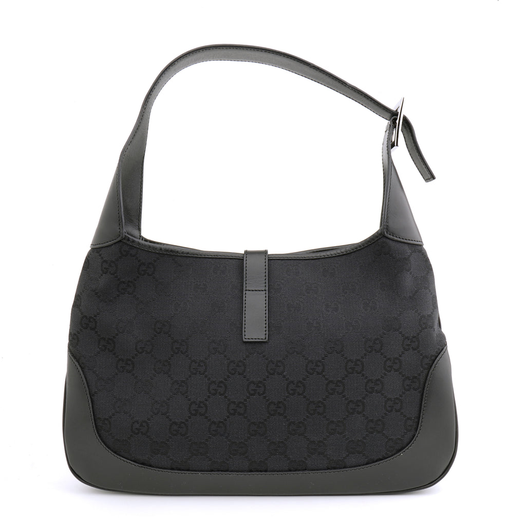 Gucci Jackie Hobo Canvas Black
