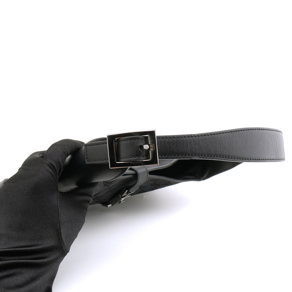 Gucci Jackie Hobo Canvas Black