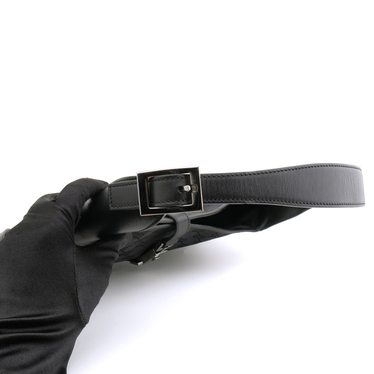 Gucci Jackie Hobo Canvas Black