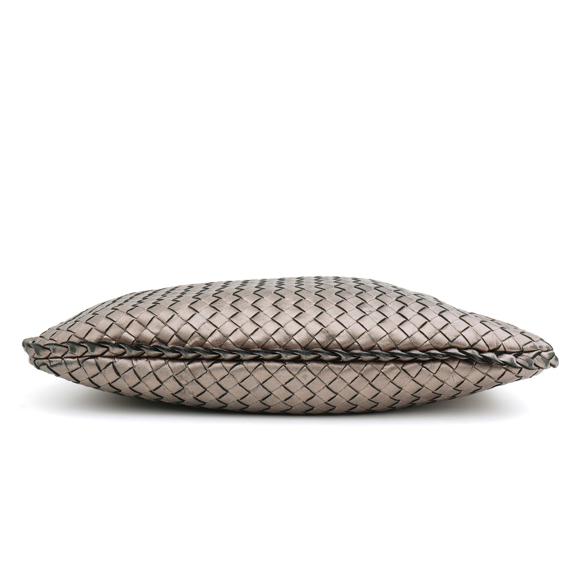 Bottega Veneta Intrecciato Hobo Medium Pewter Metallic