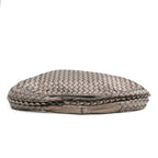 Bottega Veneta Intrecciato Hobo Medium Pewter Metallic