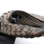 Bottega Veneta Intrecciato Hobo Medium Pewter Metallic