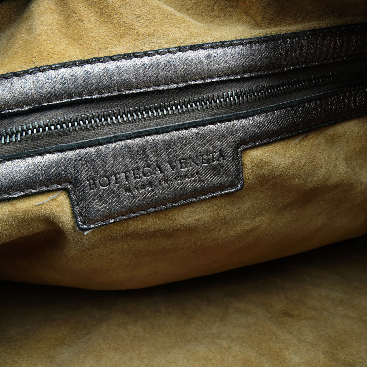 Bottega Veneta Intrecciato Hobo Medium Pewter Metallic