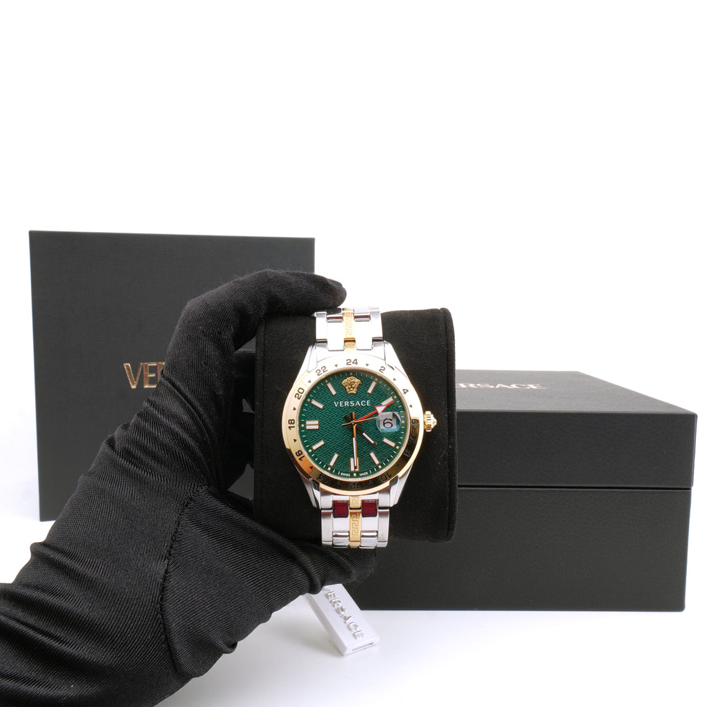 Versace Greca Time GMT 41mm Watch