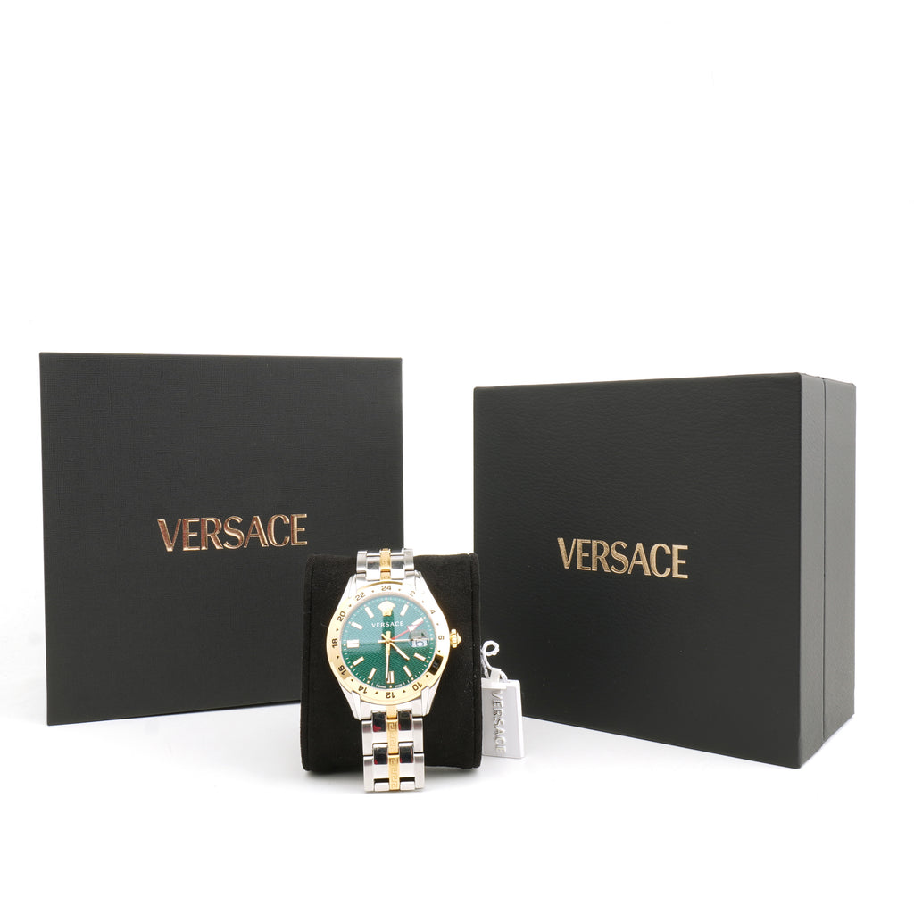 Versace Greca Time GMT 41mm Watch