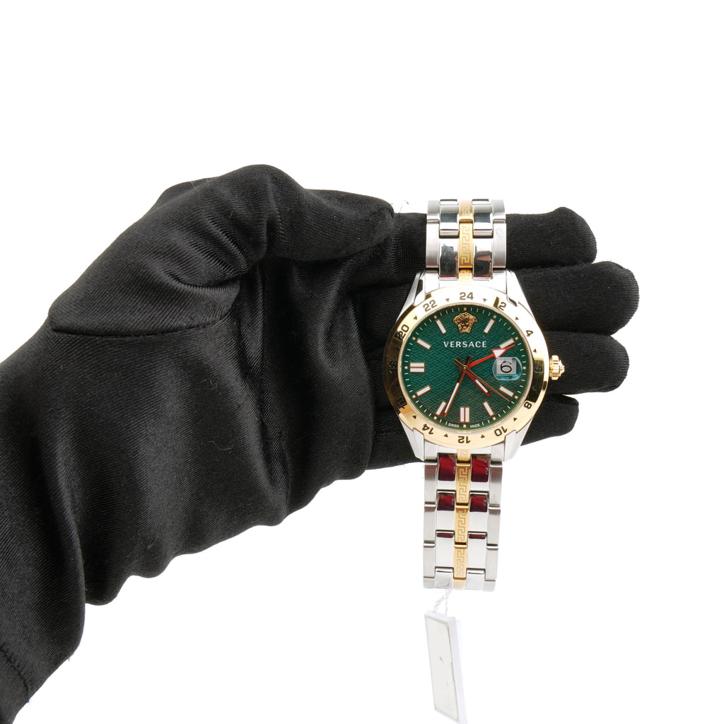 Versace Greca Time GMT 41mm Watch