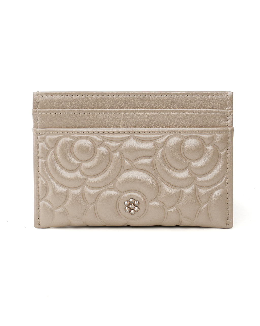 Chanel Camellia Card Holder