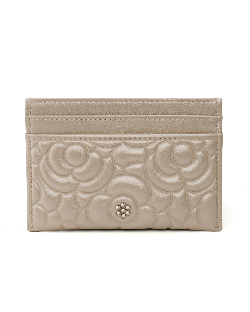 Chanel Camellia Card Holder