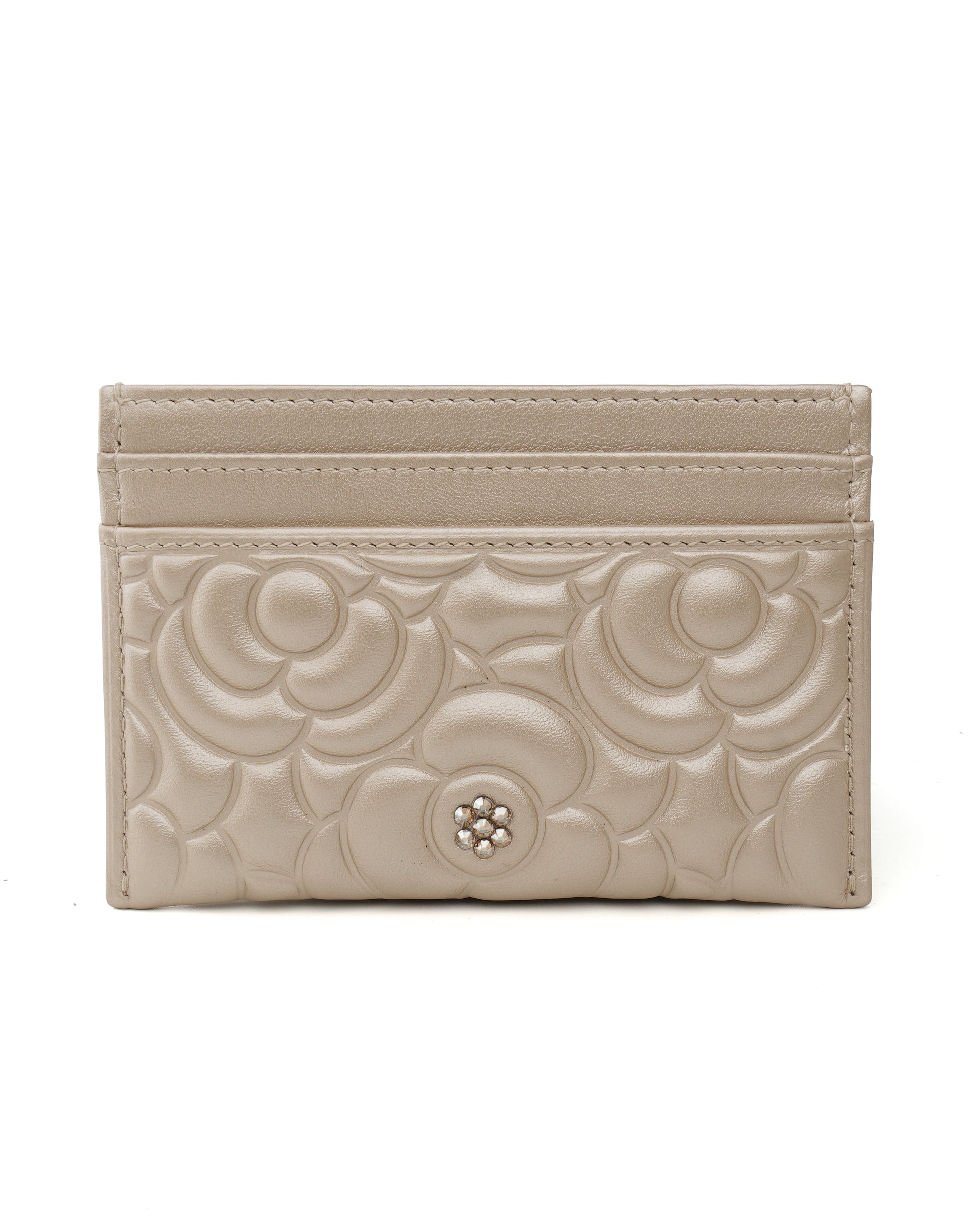 Chanel Camellia Card Holder