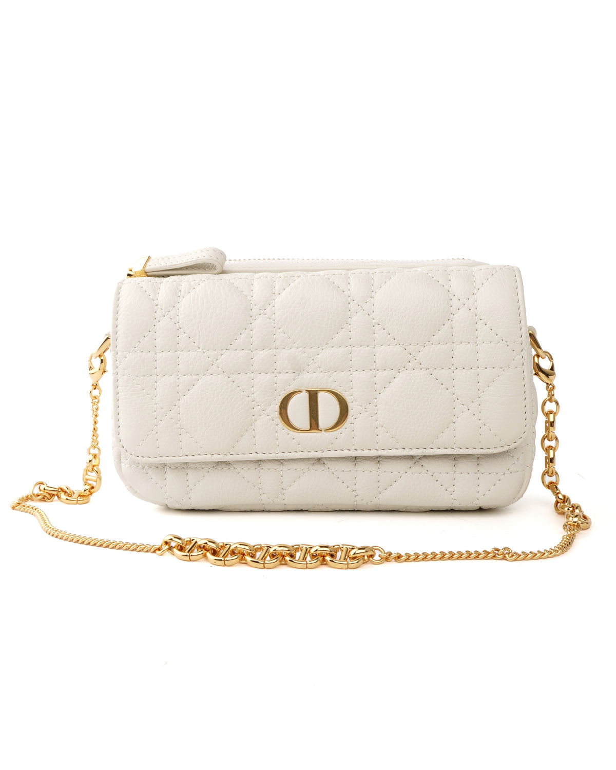 Dior Caro Pouch with Chain