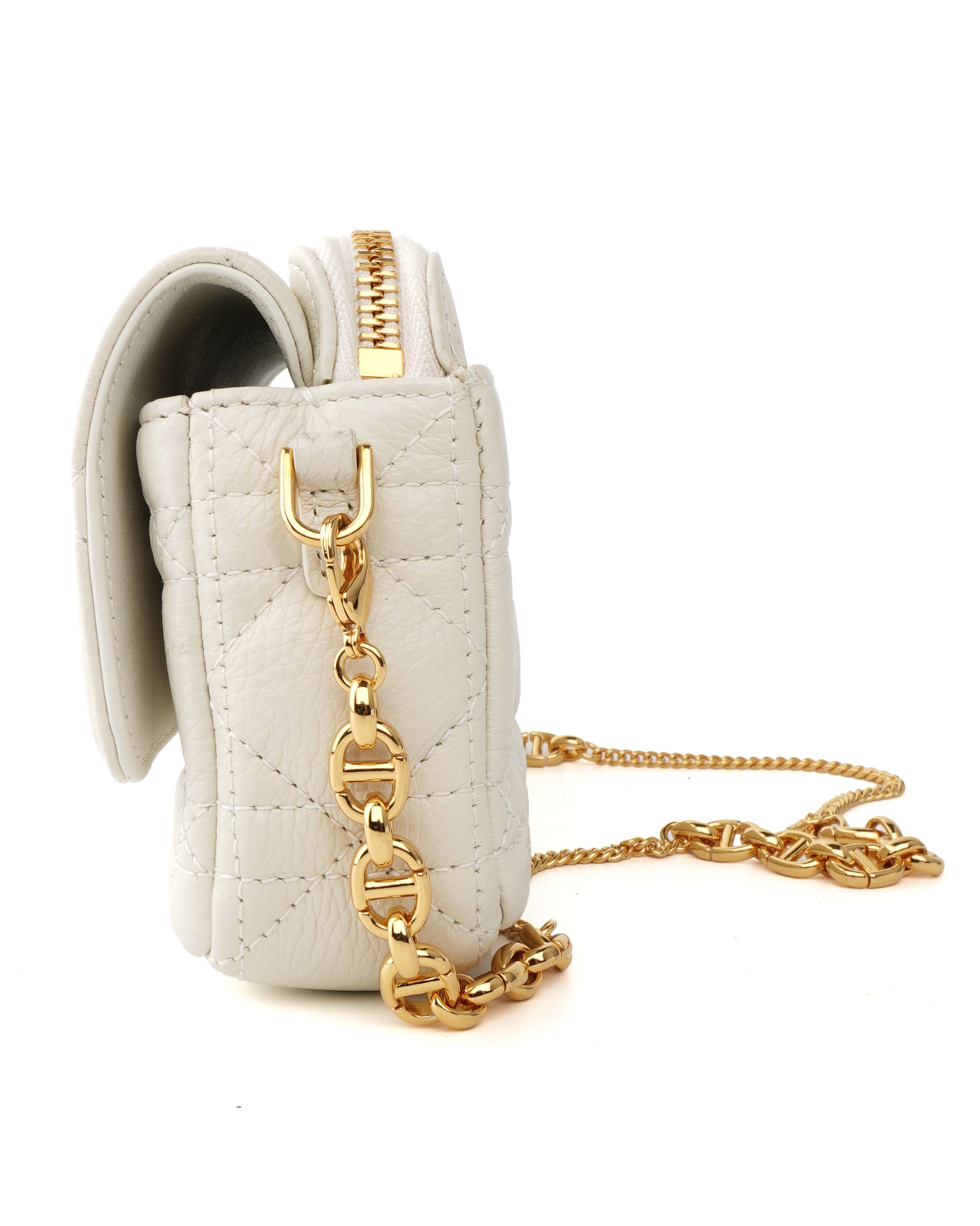 Dior Caro Pouch with Chain