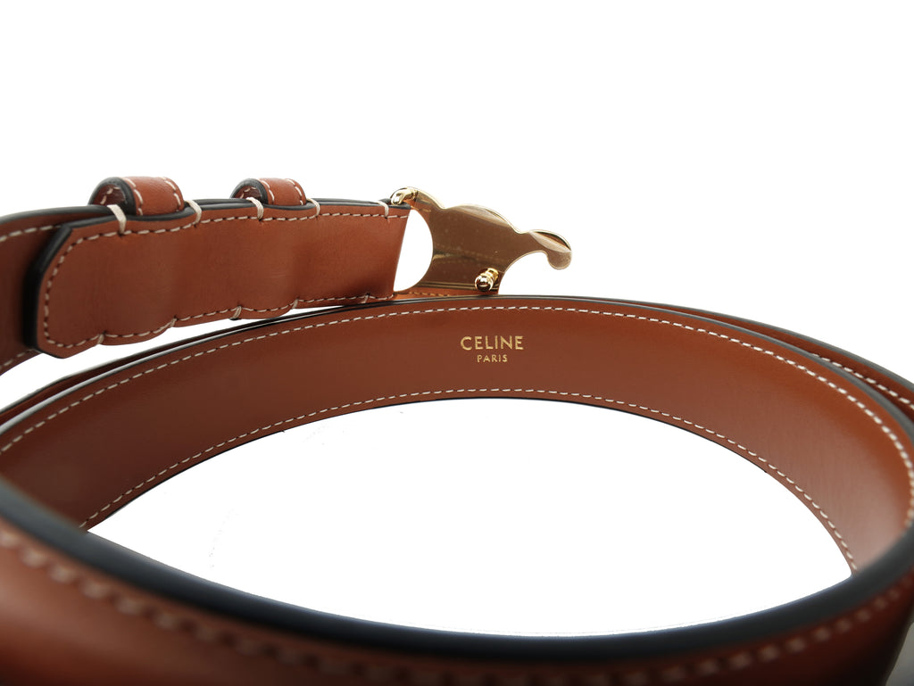 Celine Triomphe Belt Medium 80
