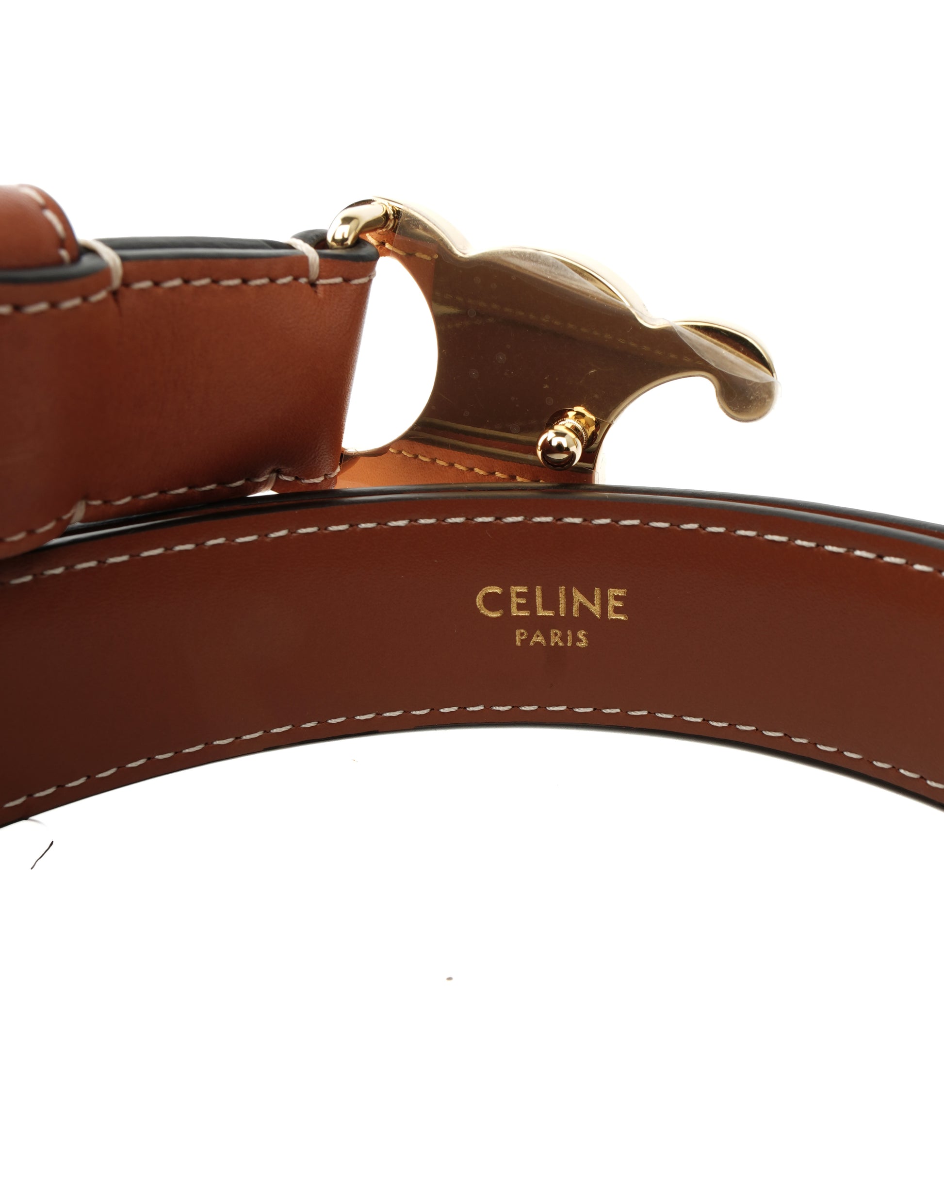 Celine Triomphe Belt Medium 80
