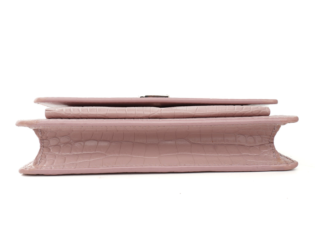 Saint Laurent Sunset Mini Croc