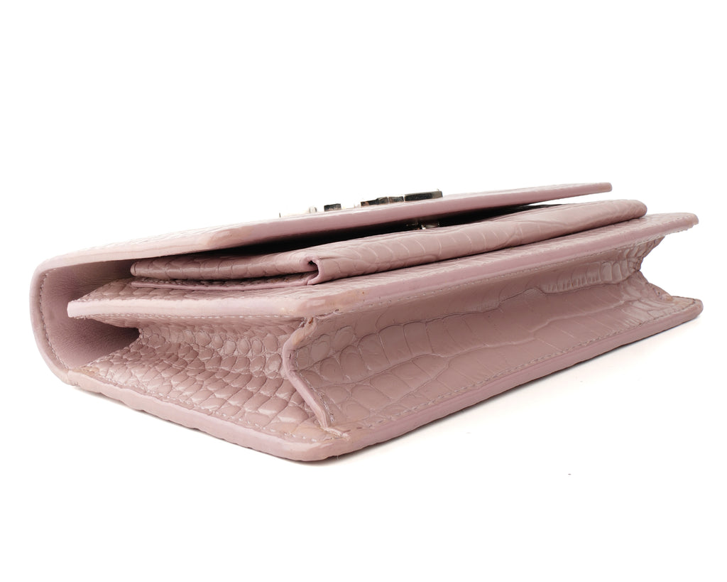 Saint Laurent Sunset Mini Croc