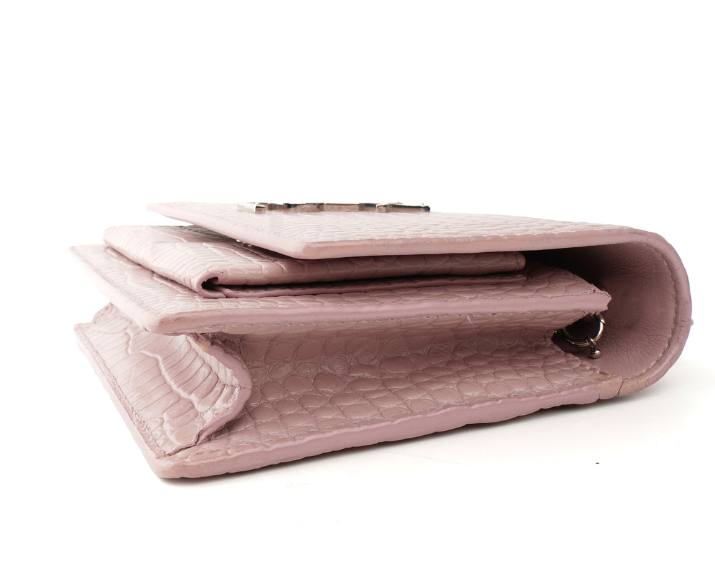 Saint Laurent Sunset Mini Croc