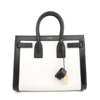 Saint Laurent Sac de Jour Small Bicolor Black White