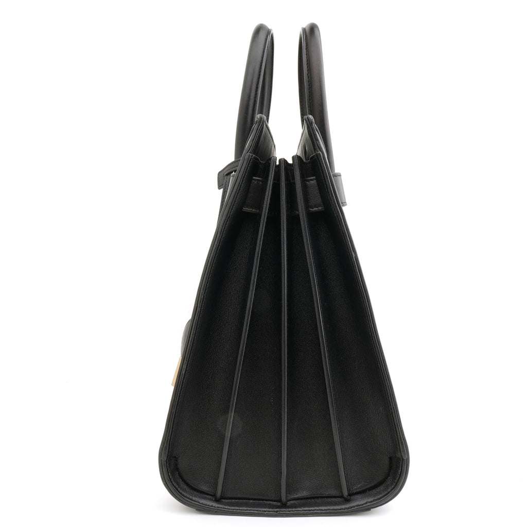 Saint Laurent Sac de Jour Small Bicolor Black White