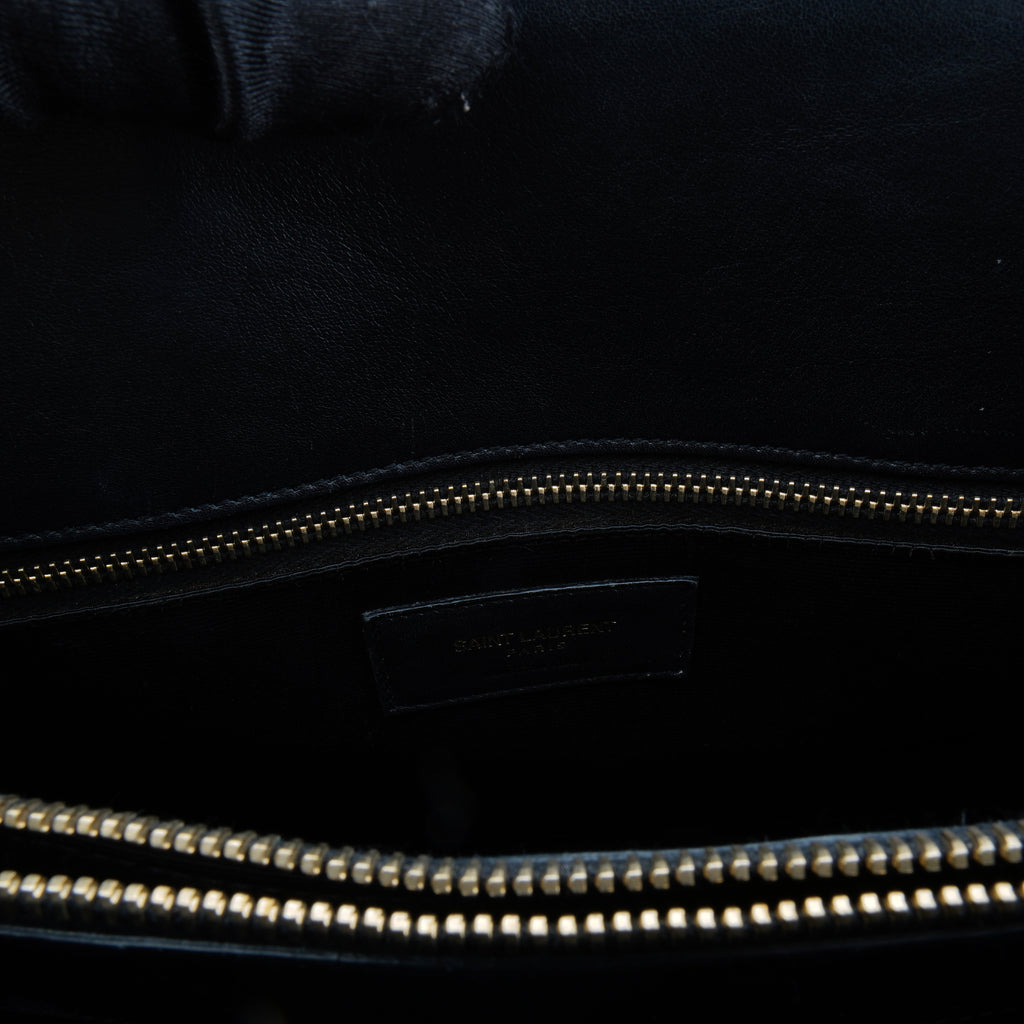 Saint Laurent Sac de Jour Small Bicolor Black White