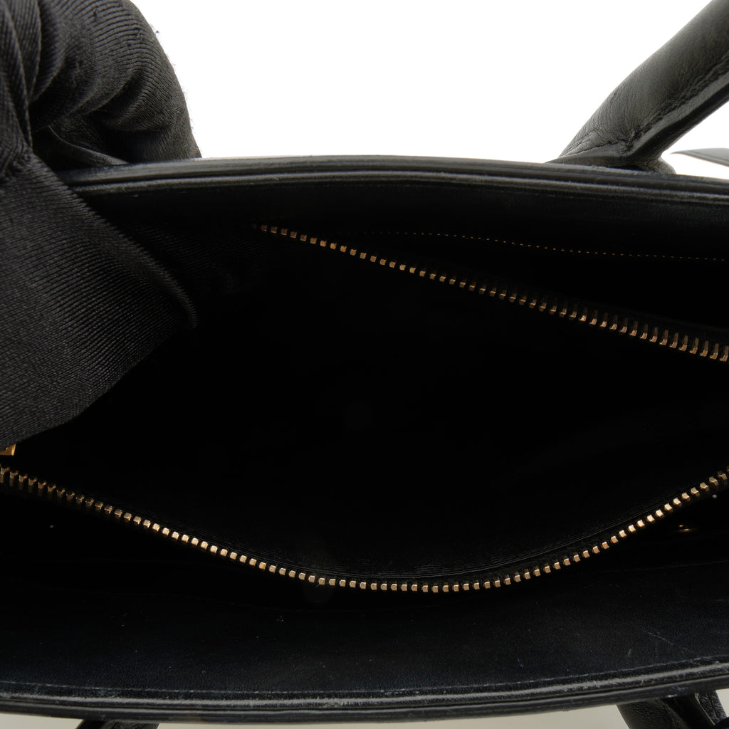 Saint Laurent Sac de Jour Small Bicolor Black White