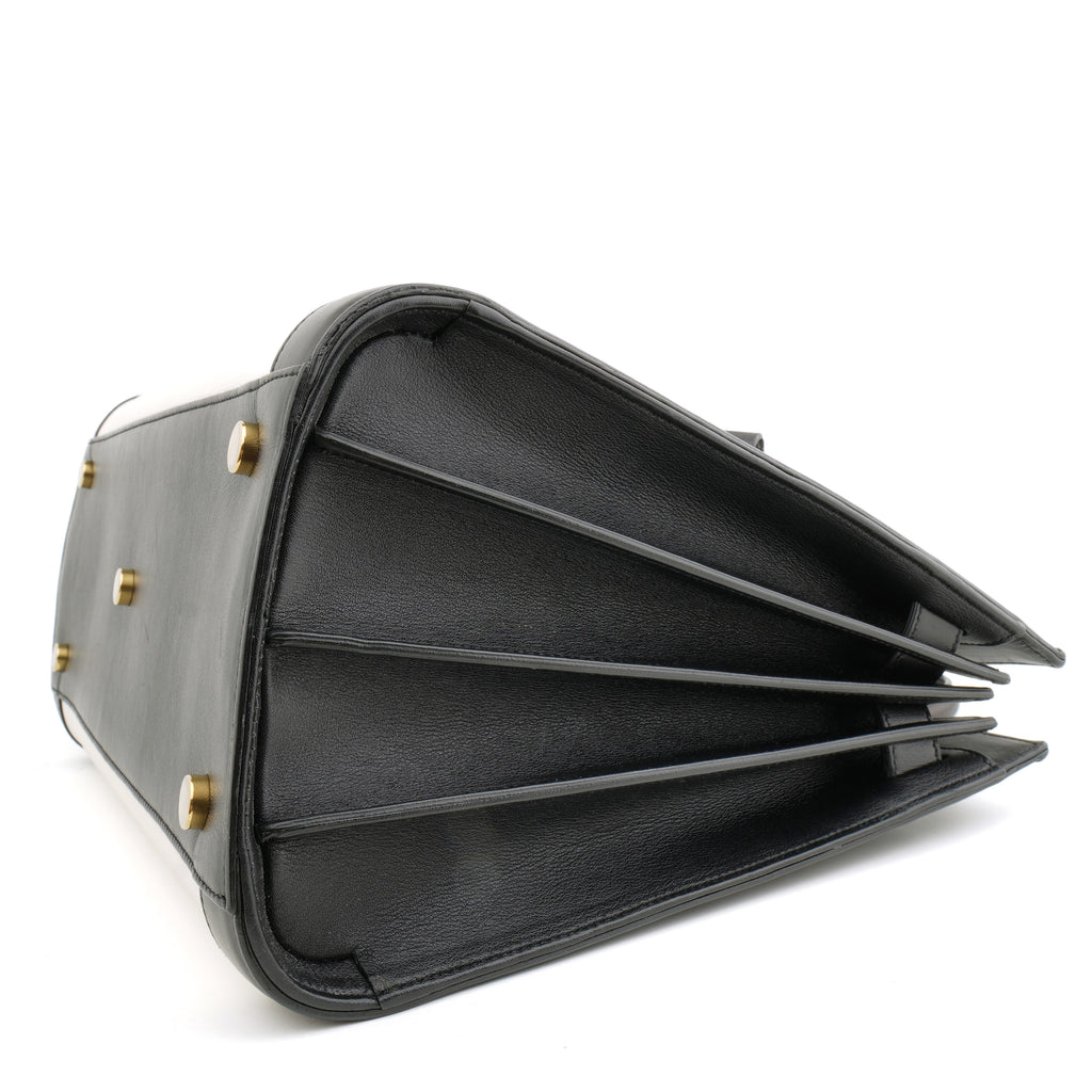 Saint Laurent Sac de Jour Small Bicolor Black White